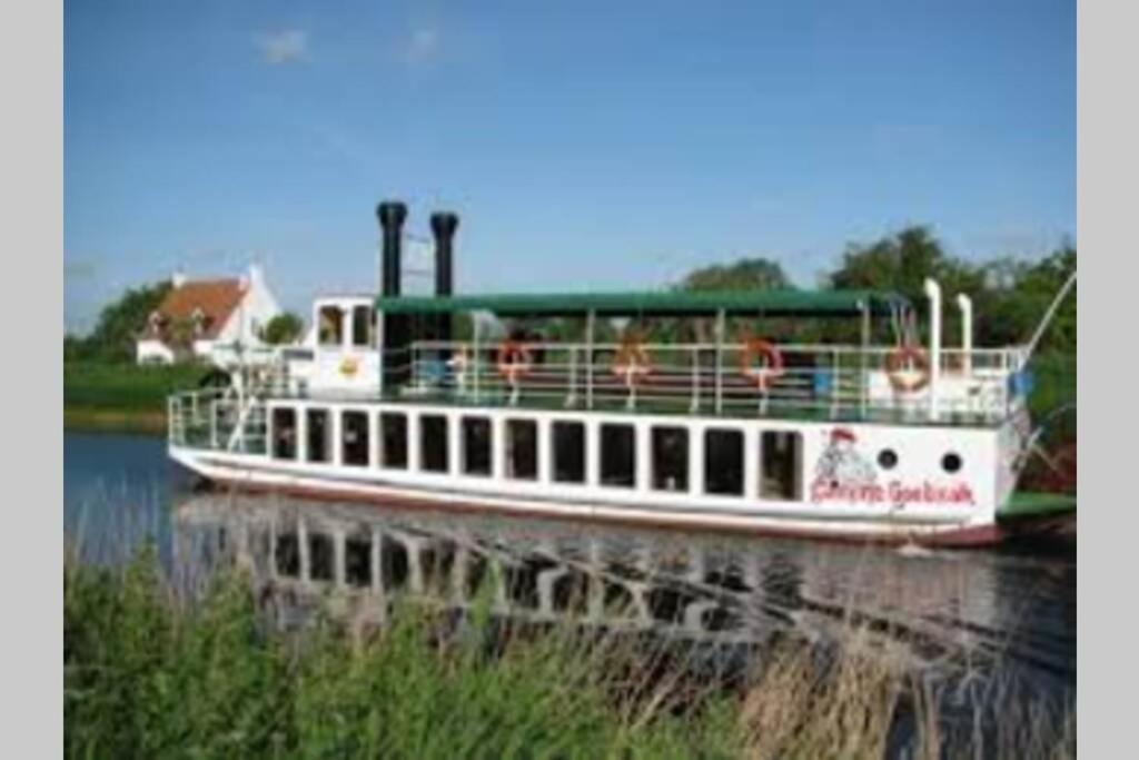 شقة Duplex Appertement Met Zicht Damse Vaart @ Brugge المظهر الخارجي الصورة