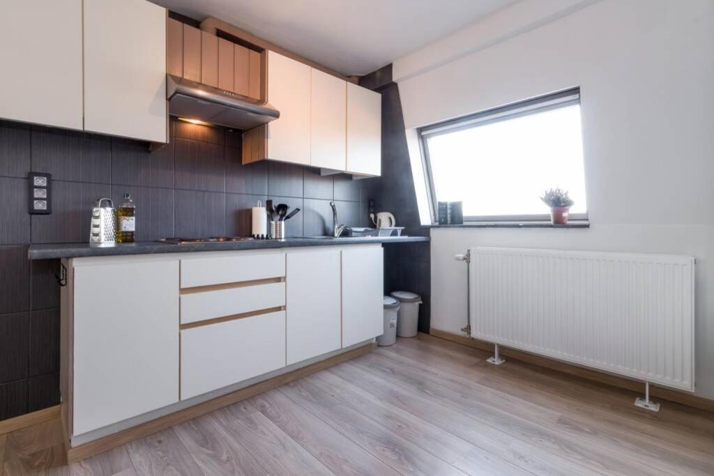شقة Duplex Appertement Met Zicht Damse Vaart @ Brugge المظهر الخارجي الصورة